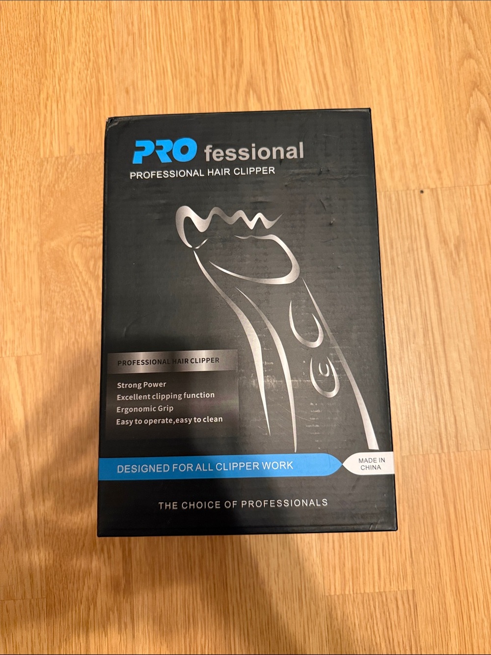Professional Hair Clipper - Black (Brand new never been opened)